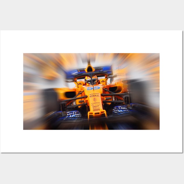 Sainz 55 Wall Art by DeVerviers